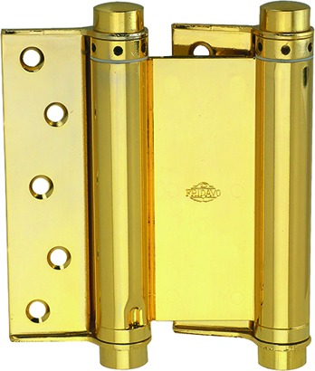 Pendeltürband beidseitig wirkend, Messingfarbig (Paar)