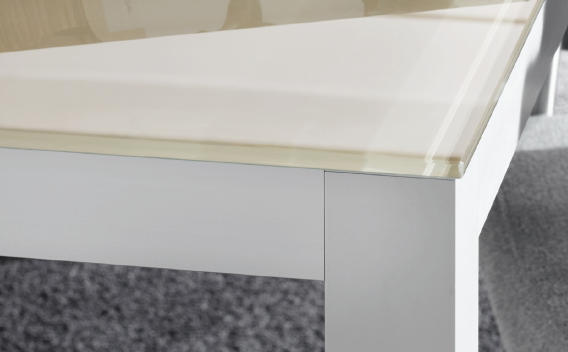 Glasplattenset für Tischgestell Quadro 40