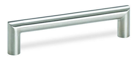 Gehrungsgriff Edelstahl rund 12mm, matt gebürstet