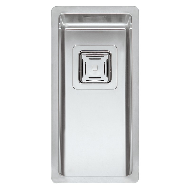 Spüle Texas Einzelbecken Edelstahl Seidenglanz