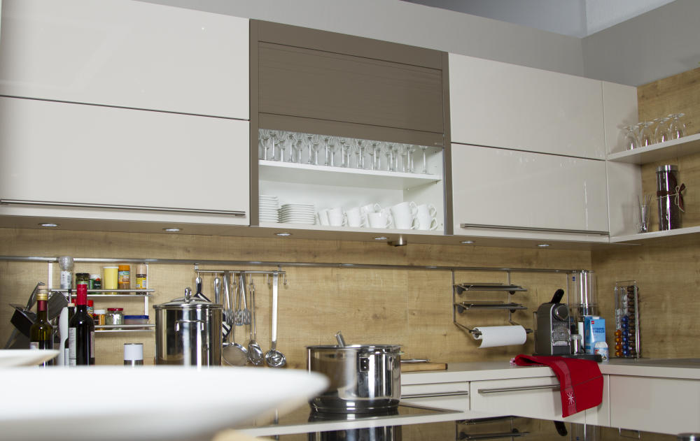 Möbel-Rollladenbox Aluminium Modul C - Stabbreite 24mm