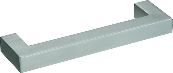 Gehrungsgriff Edelstahl 15x15mm, matt gebürstet