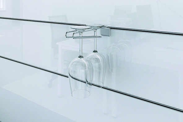 Wall System - Abhängearm für Gläser, Ausl. 236mm