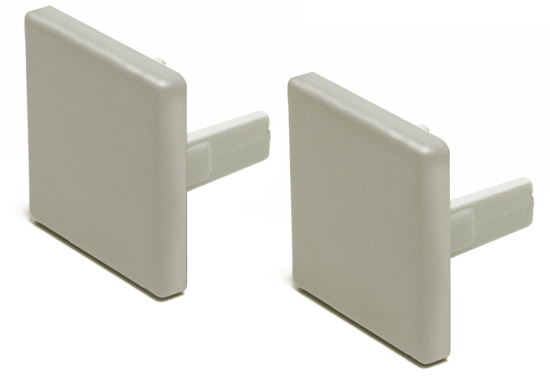 Endkappenset LED Bali (Aluminium) + Befestigung