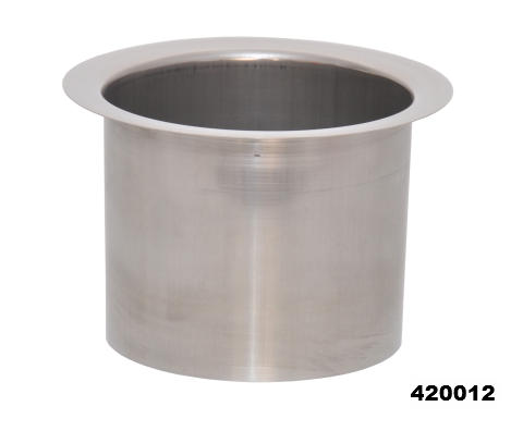 Mülldurchwurf Edelstahl, verschiedene Durchmesser